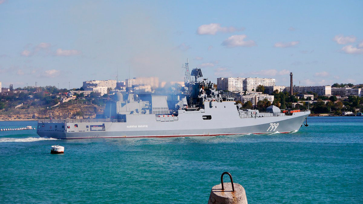 В окупованому Криму відбулися навчання з прикриття кораблів від авіаудару